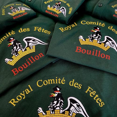 Broderie 2 faces sur polos
