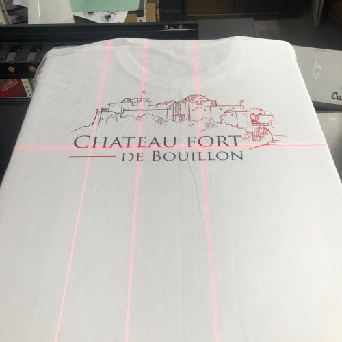 Impression DTF sur tee-shirt